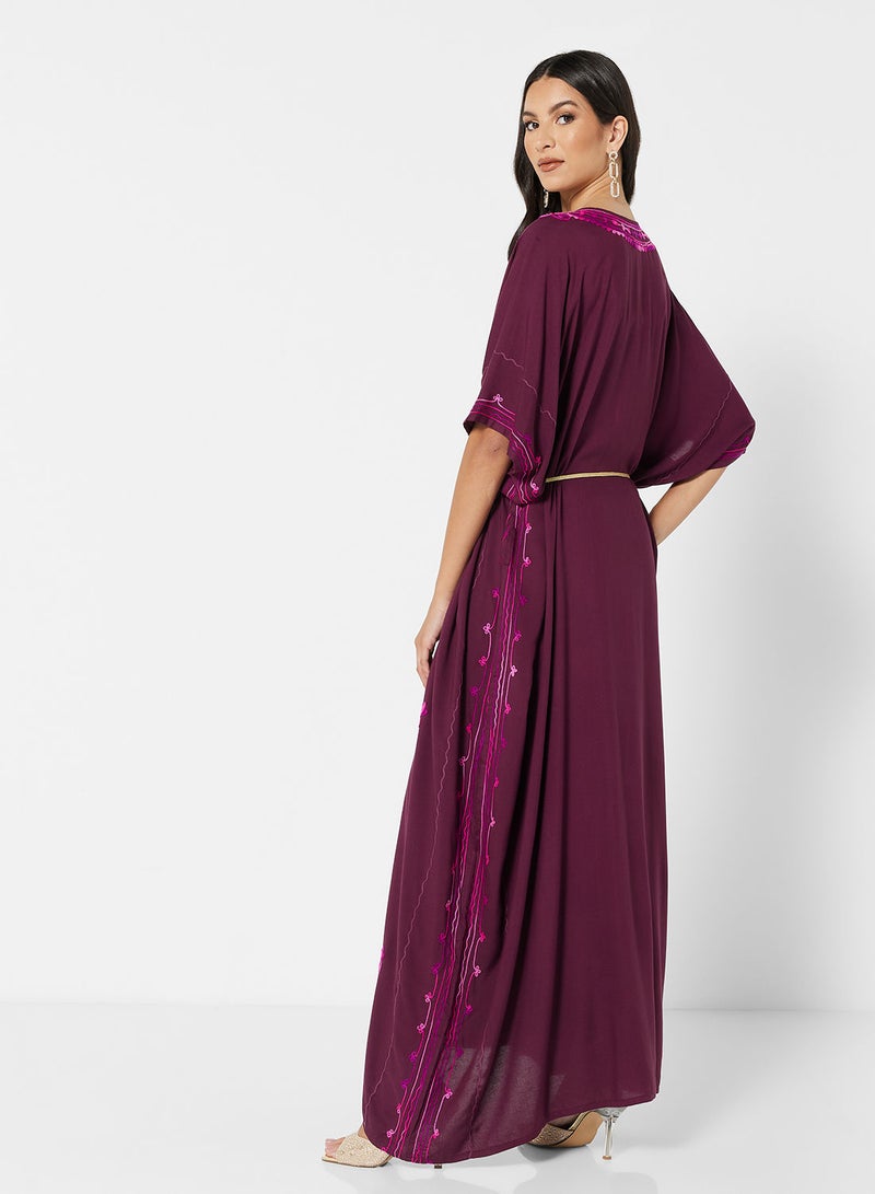 ARABIAN CLOSET EMBROIDERED KAFTAN - Image 2