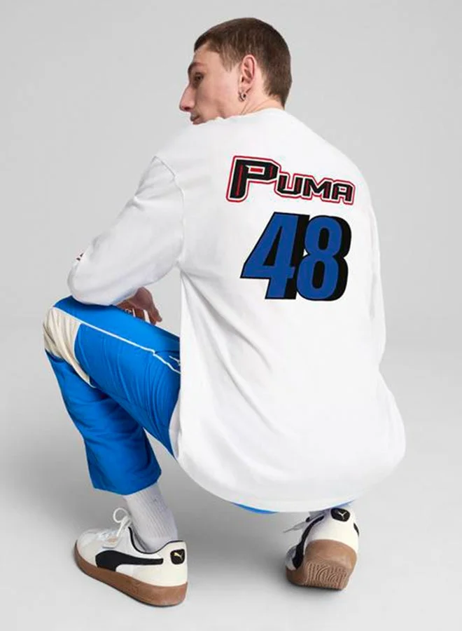 بوما تيشيرت جرافيكس موتو ريلاكسد