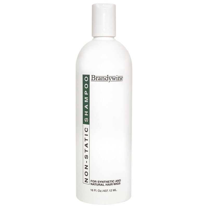 Brandywine Non Static Shampoo, Hair Cleanser for Synthetic & Human Hair Wigs, Hairpieces & Extensions - 16 Fl Oz - Image 1