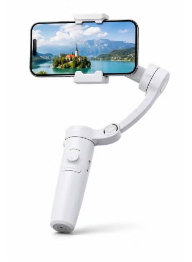 Gulf Trend M2 3-Axis Foldable Smartphone Gimbal Stabilizer, Handheld Phone Holder for Smooth Video Recording, Vlogging, Live Streaming, Photography, Reels, Social Media and Content Creation - Image 1