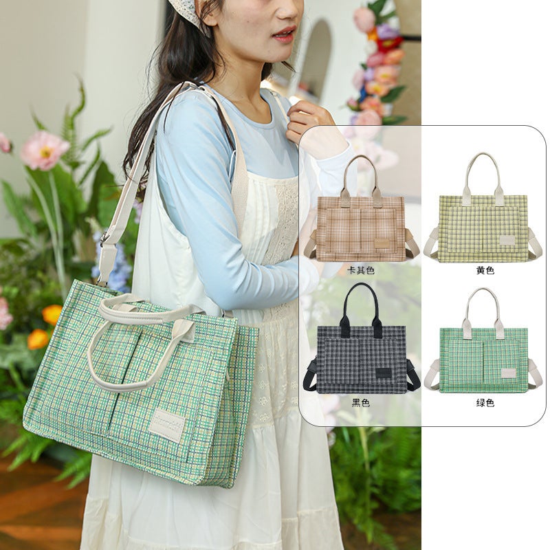 Large Capacity Crossbody Fashionable All-Match Handbag General-Duty Bag Travel Bag Portable Tote Bag For Women - Image 3