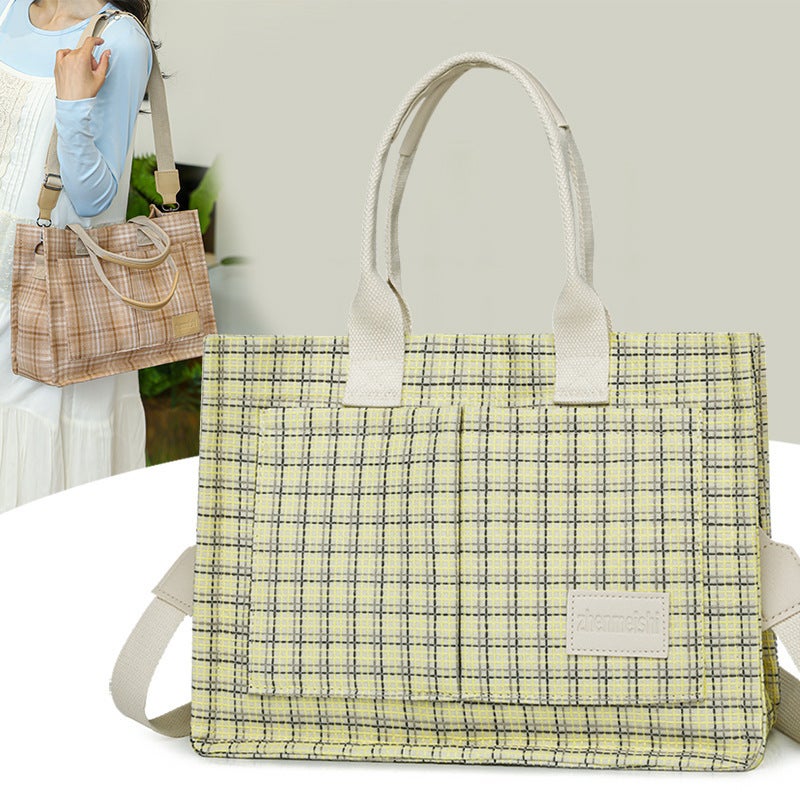 Large Capacity Crossbody Fashionable All-Match Handbag General-Duty Bag Travel Bag Portable Tote Bag For Women - Image 4