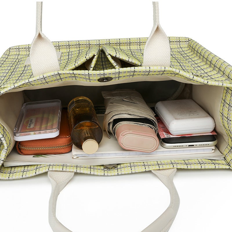 Large Capacity Crossbody Fashionable All-Match Handbag General-Duty Bag Travel Bag Portable Tote Bag For Women - Image 5