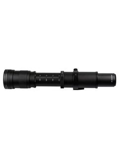 Xianfeng Such As 420-1600mmF8.3 Manual Lens 2 Multiplier Telephoto Zoom Telescopic SLR Moon Shooting Bird-Body Color:Black-pentade Mouth