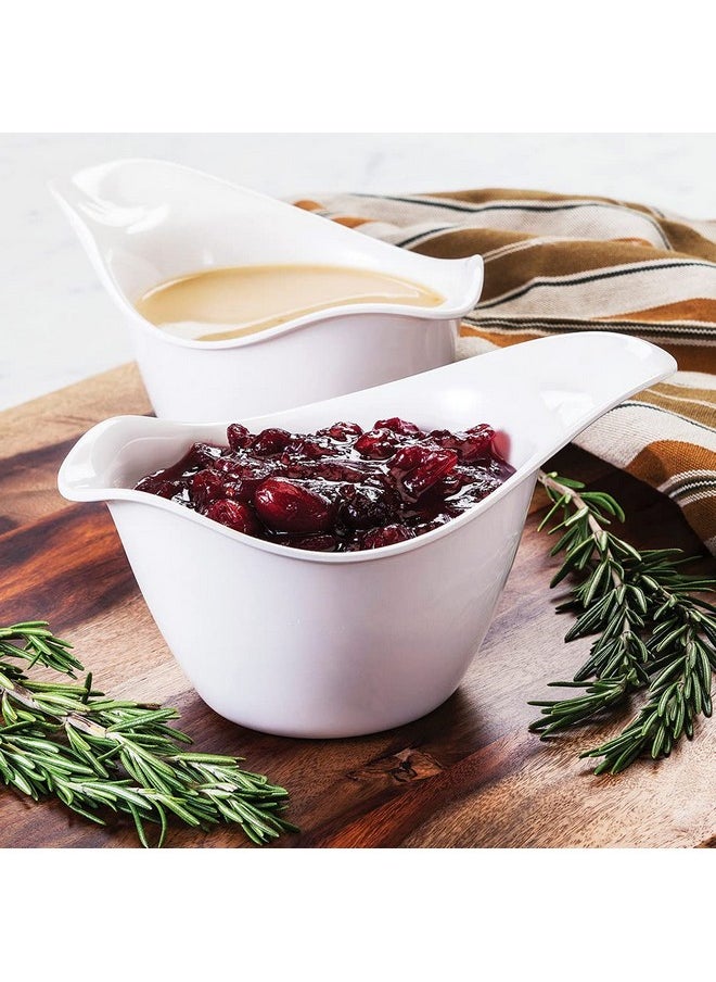 Hutzler Hutzler Saucy Server Gravy Boat, 10 oz, white  - Image 2