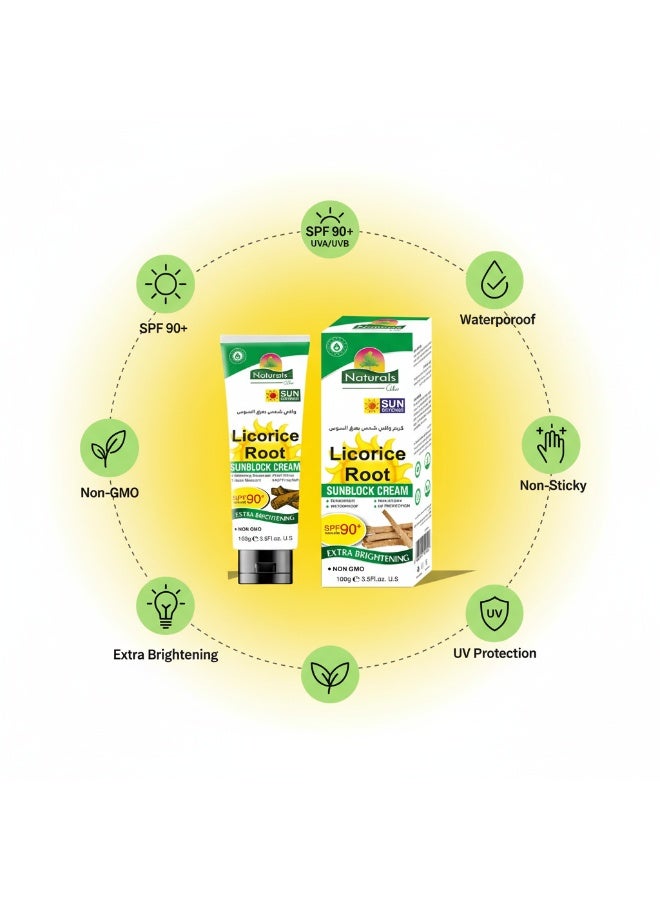 ناتشورالز ناتشورال كريم واقي شمس بخلاصه عرق السوس 100جرم - Image 4