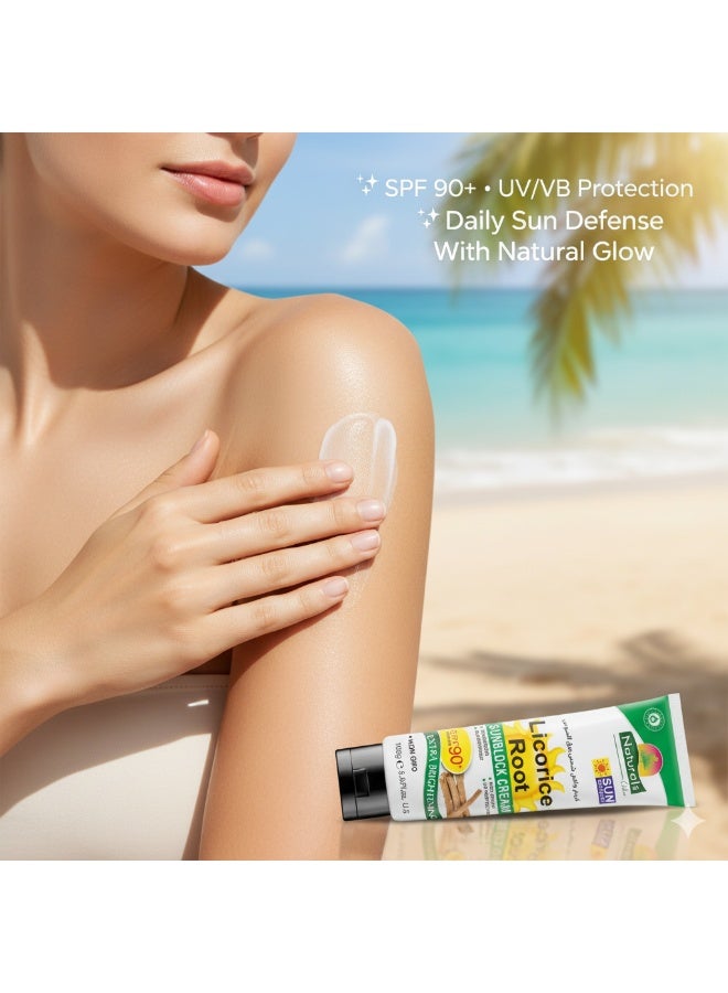 ناتشورالز ناتشورال كريم واقي شمس بخلاصه عرق السوس 100جرم - Image 5