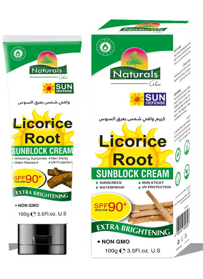 Naturals Licorice Root Sunblock Cream 100g - pzsku/Z0B5A195212F8E27F2F9FZ/45/_/1723012898/50b20760-172e-485a-8285-813a7dce1be7