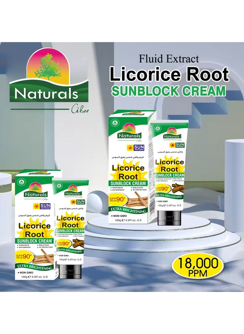 Naturals Licorice Root Sunblock Cream 100g - pzsku/Z0B5A195212F8E27F2F9FZ/45/_/1723012901/2dc78bfd-0da5-4d89-b3fa-d27a50c40b89