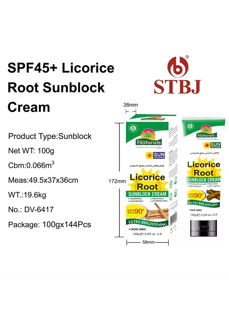 Naturals Licorice Root Sunblock Cream 100g - pzsku/Z0B5A195212F8E27F2F9FZ/45/_/1723012979/65f9b177-a58e-4345-9ec2-22ac03a5aa0d