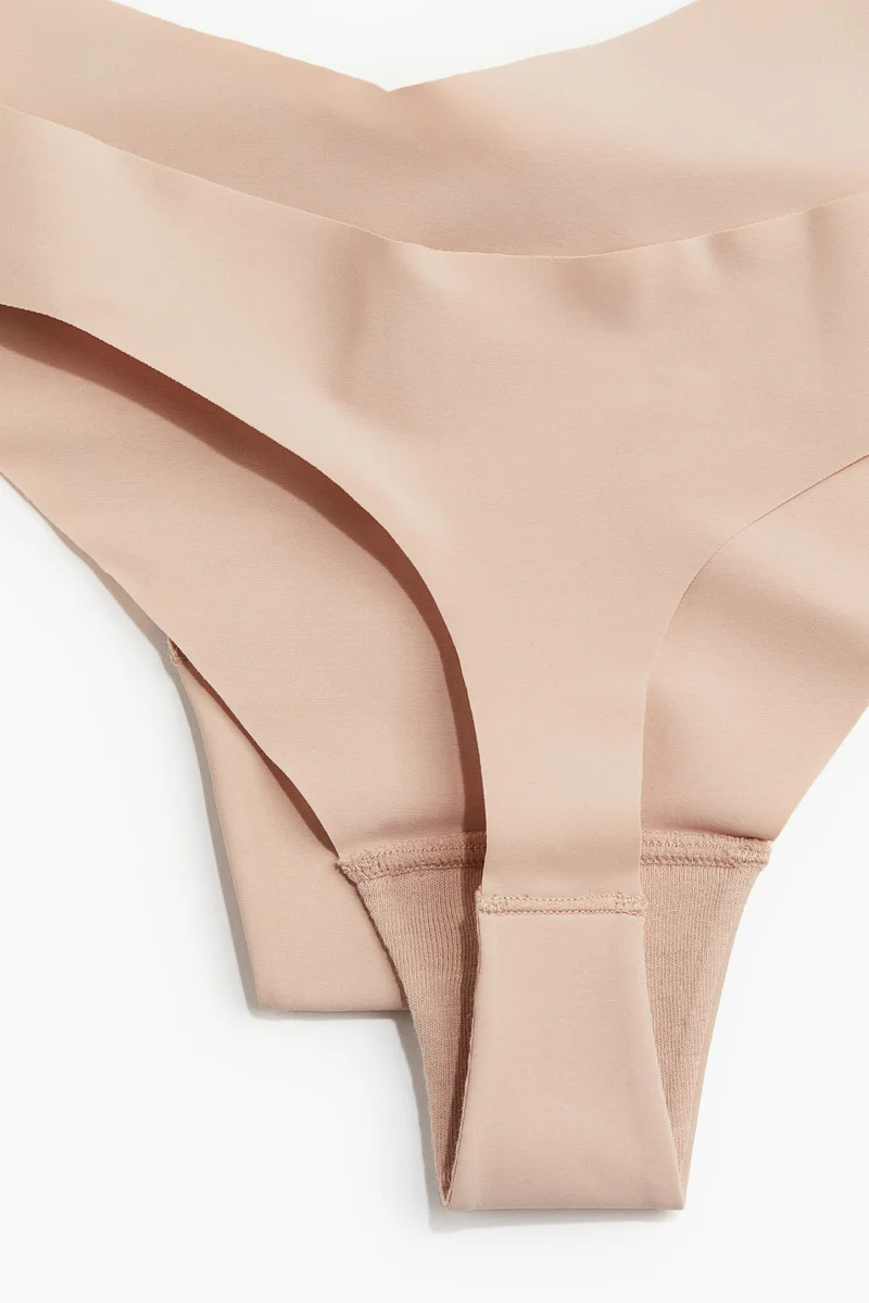 H&M 3-pack invisible thong briefs