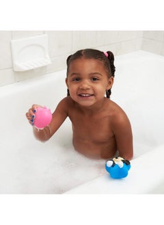 ginsey Disney Mickey And Minnie Squirt Toy Set For Childrens' Bath Time Fun Blue/Pink 4 Piece  - Image 4
