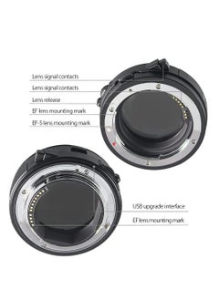 SYOSI Lens Adapter EF to EOS R Mount Adapter with Drop in Variable ND Filter, Lens Mount Adapter Converter Compatible for Canon EF/EF-S Lens to RP R5 R6 Camera  - Image 2