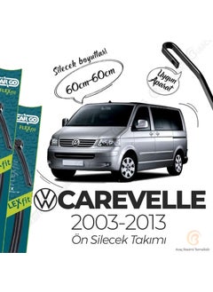 Hc Cargo Volkswagen Caravelle T5 Banana Wiper Set (2003-2013) Bosch Cargo  - Image 1