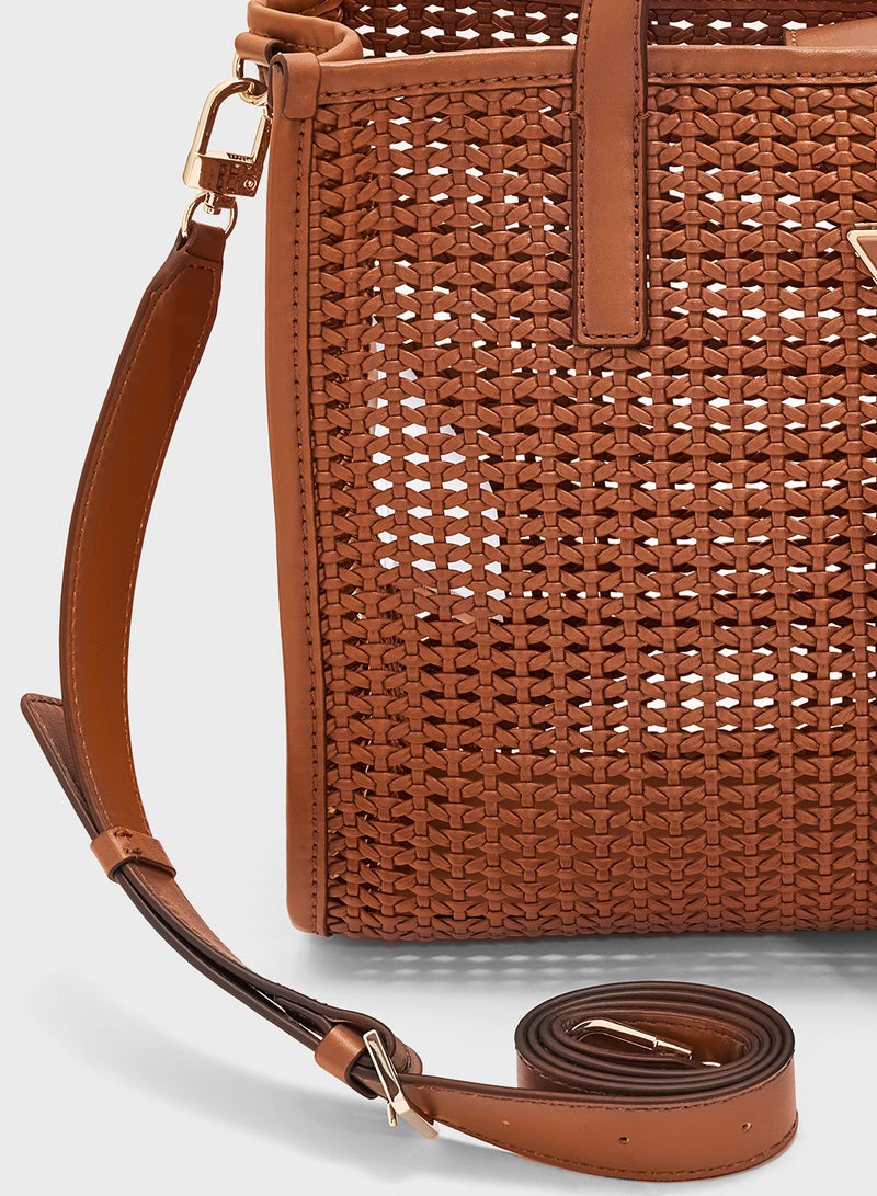 GUESS BRIGITTA 2 IN 1 TOTE  - Image 4