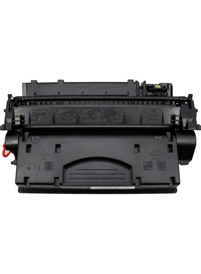 حبر الليزر الأسود 05X متوافق مع حبر الطابعة CE505X