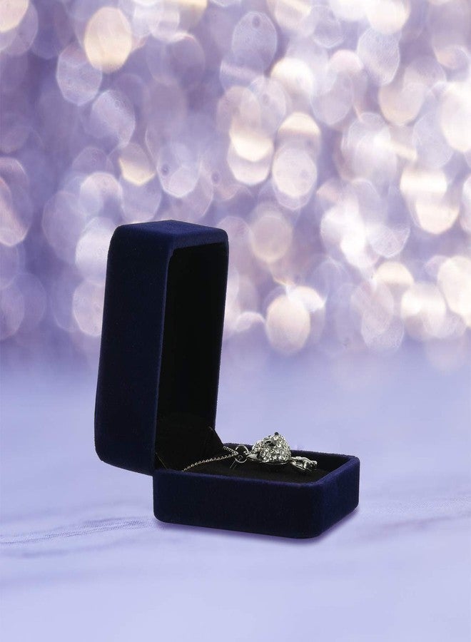 CM Necklace Box Velvet Necklace Pendant Box Jewelry Boxes Pendant Case for Necklace Chain Storage - Image 4