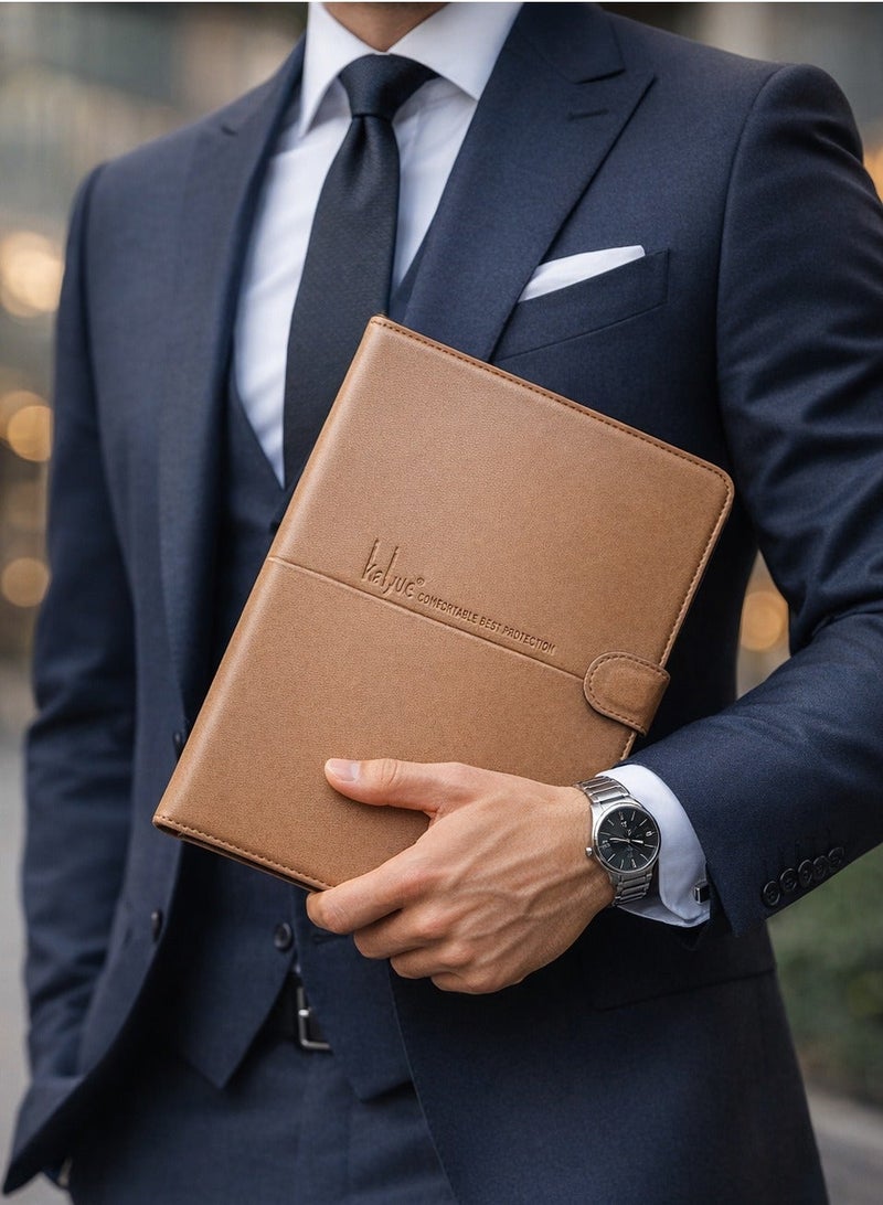 جراب جلد أنيق وش وظهر لتابلت سامسونج  Tab A7 T505 – حمايه متكامله من الصدمات والخدوش اليومية مع إمكانية الطي واستخدامه كإستاند - Image 1