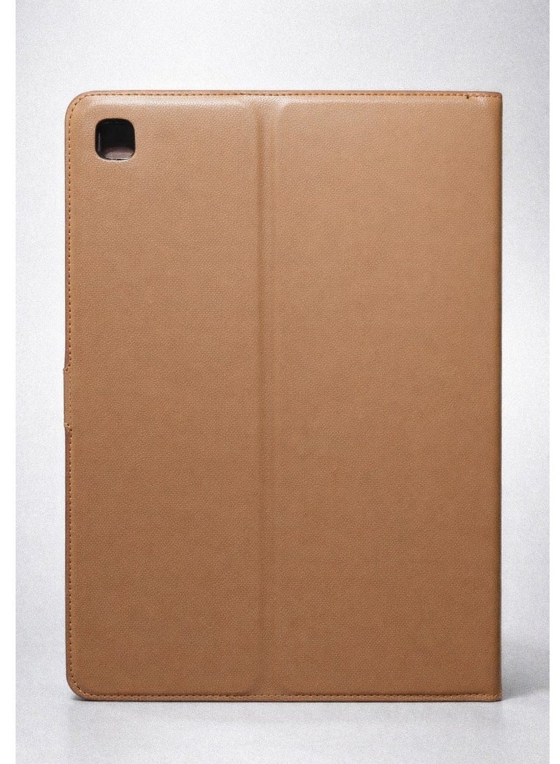 جراب جلد أنيق وش وظهر لتابلت سامسونج  Tab A7 T505 – حمايه متكامله من الصدمات والخدوش اليومية مع إمكانية الطي واستخدامه كإستاند - Image 4