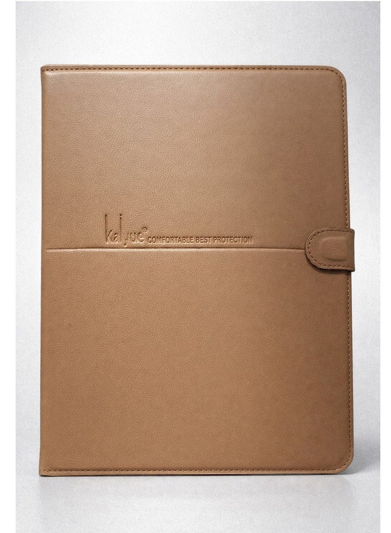 جراب جلد أنيق وش وظهر لتابلت سامسونج  Tab A7 T505 – حمايه متكامله من الصدمات والخدوش اليومية مع إمكانية الطي واستخدامه كإستاند - Image 2