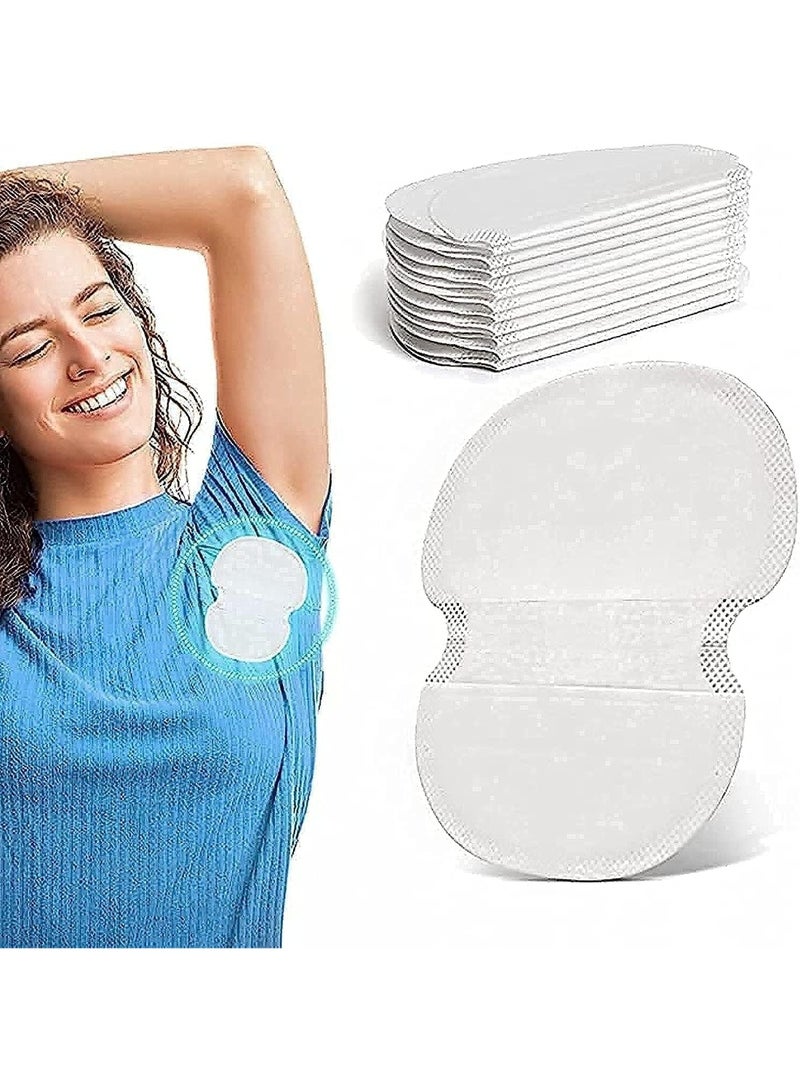 Underarm Sweat Pads (20 Cotton Pads): Daily Sweat & Odor Blocker - Invisible Adhesive for Men & Women - Complete Dryness & Reliable Protection for Clothes from Sweat Stains - Easy to Remove & Leaves No Trace - Image 1