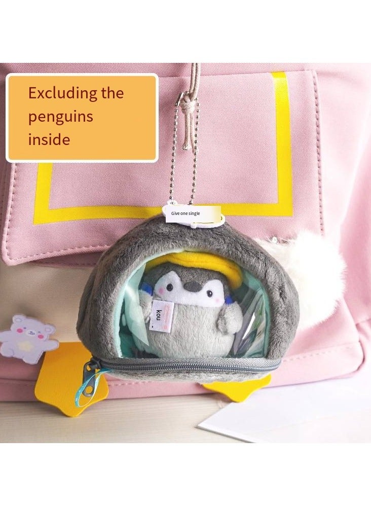 general Anime Style Lucky Koi Penguin Plush - Backpack Keychain & Bag Accessory Gift