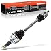 A-Premium APremium CV Axle Shaft Assembly Compatible with Honda Models CRV 20072014 Accord 20152017 Manual Transmission L4 24L Engine Front Left Driver Side - Image 2