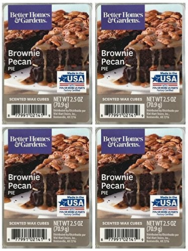 Nitro Better Homes and Gardens Brownie Pecan Pie Scented Wax Cubes - 4-Pack - Image 5