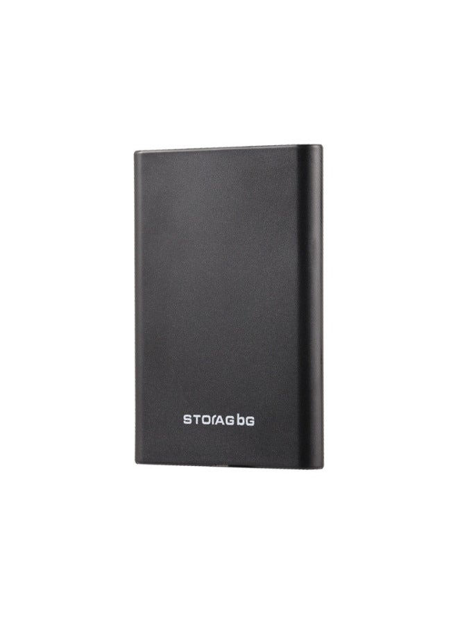 Mobile Hard Disk Mobile Mechanical Hard Disk USB3.0 Mobile Hard Disk Large Capacity External Hard Disk Data Cable-Capacity:Jazz Black Usb2.0 [no Driver Required]-Interface:120GB - Image 4