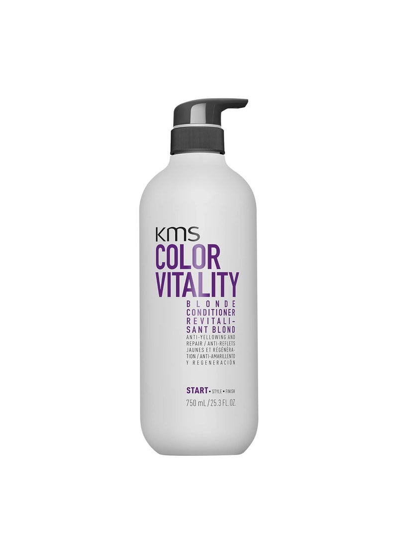 kms KMS COLORVITALITY Blonde Illuminating Purple Conditioner 