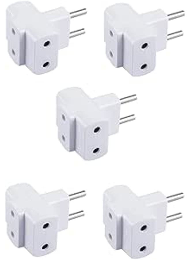 Elios Elios Yoss 16A Triple Power Adapter and Efficiency - Safety Plug Indoor Electrical Appliances (5 Pack) 