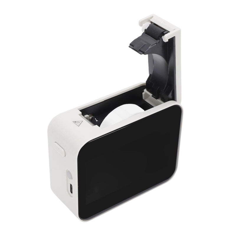 Wireless Mini Label Maker Portable Thermal Printer With Multiple Templates For Home Office School Organization White ABS - Image 5