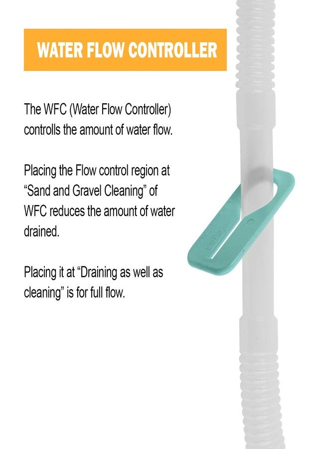 TERA PUMP 2 Pack Extra Long 10 FT Fish Tank Gravel Cleaner Siphon - Manual Water Pump for Aquariums 10 Gallons - BPA-Free Water Change Siphon Hose - Image 5
