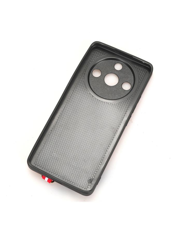 إيروريكس جراب خلفي من الجلد مع سوار معصم لهاتف Realme 11 Pro / 11 Pro+ - Image 4