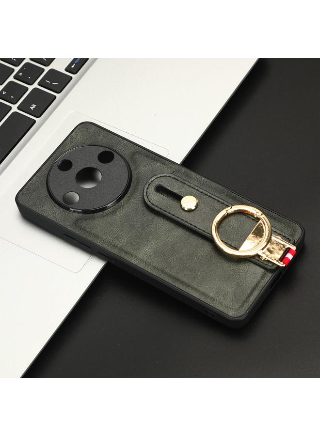 إيروريكس جراب خلفي من الجلد مع سوار معصم لهاتف Realme 11 Pro / 11 Pro+ - Image 2