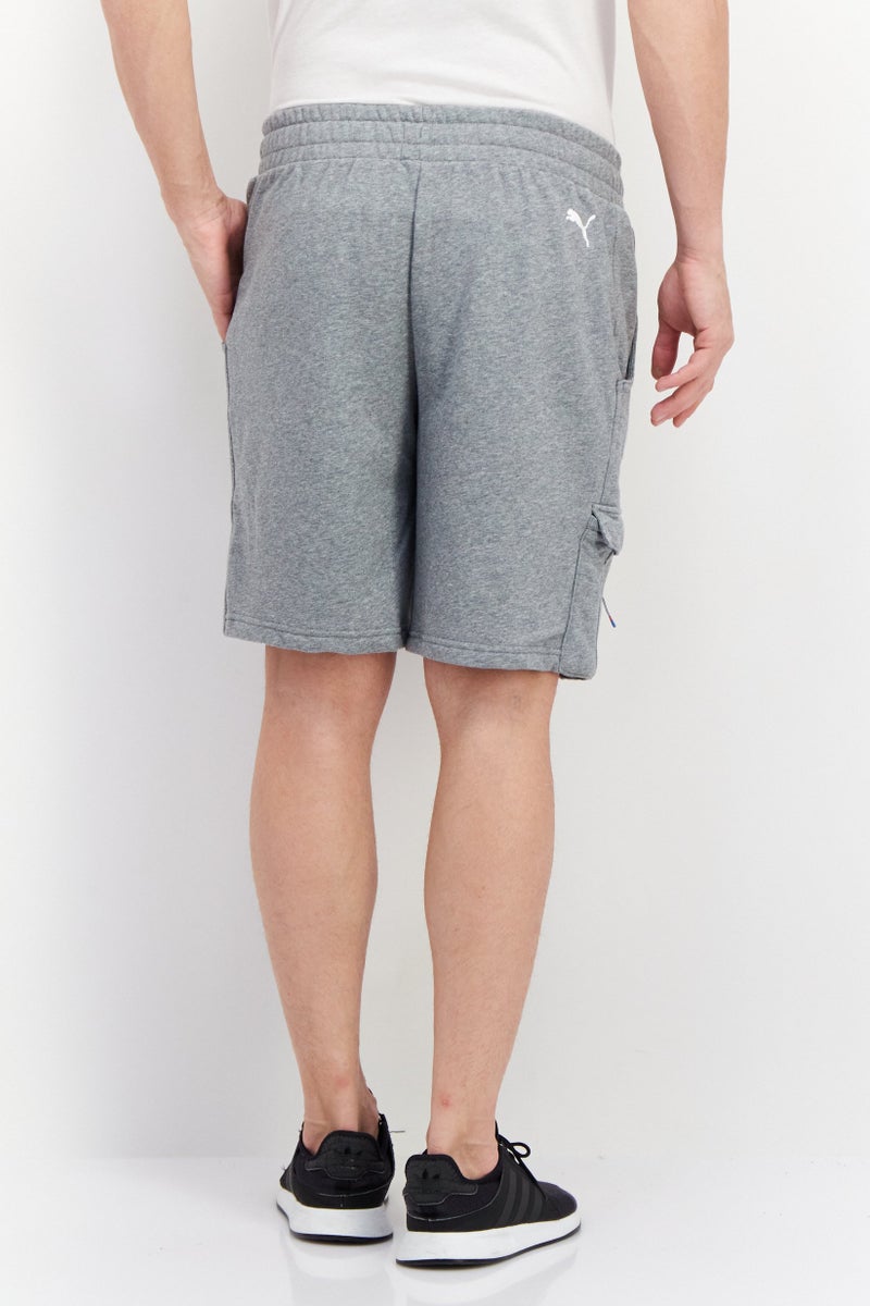 PUMA شورتات رياضية خارجية للرجال من بومّا x بي إم دبليو موتورسبورت، رمادي - Image 2