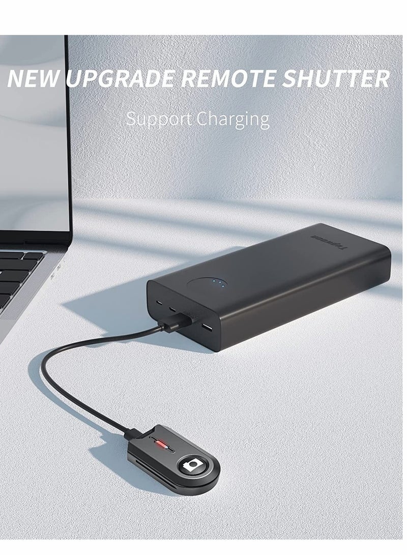 Portable Bluetooth Selfie Stick Tripod with Detachable Remote LED Light Compatible with iPhone Samsung Android for Live Streaming - Image 3