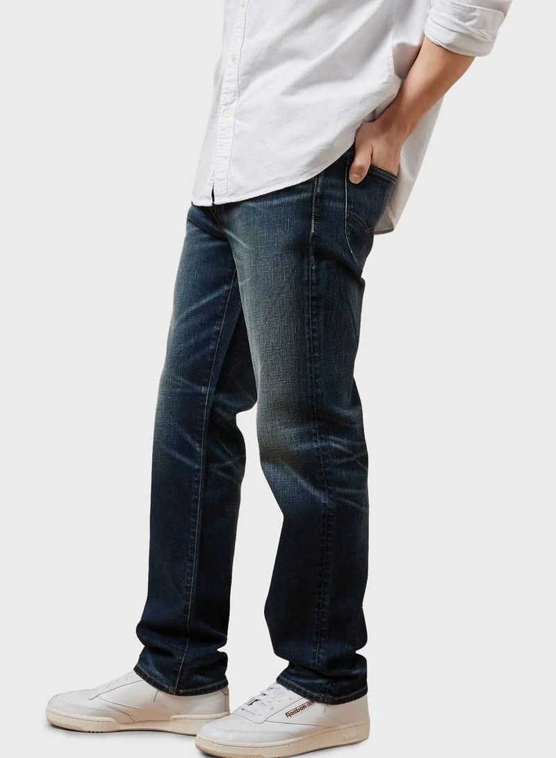 American Eagle Mid Wash Straight Fit Jeans