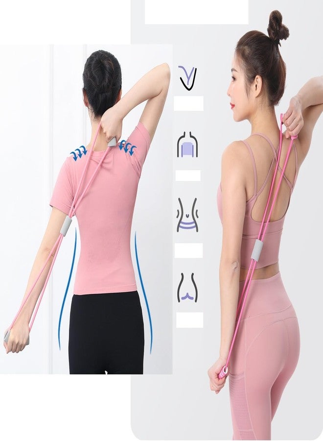 RoarCraft Figure 8 Resistance Band with Soft Grip Handles | Stretch Exercise Band for Chest, Arms, Shoulders & Back | Home Workout Equipment for Yoga, Pilates, Fitness, Physical Therapy & Gym - Image 1