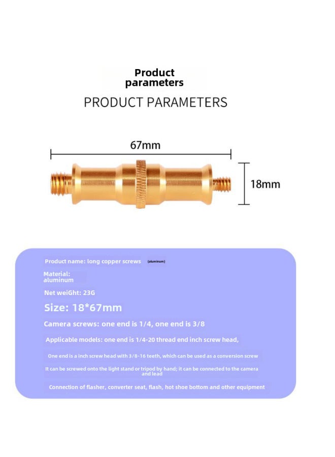 كي6 ملحقات الكاميرا - برغي متبادل للكاميرا مقاس إنش - لوحة تحويل سريعة لحذاء الكاميرا الساخن - برغي حذاء ساخن متبادل - Image 1