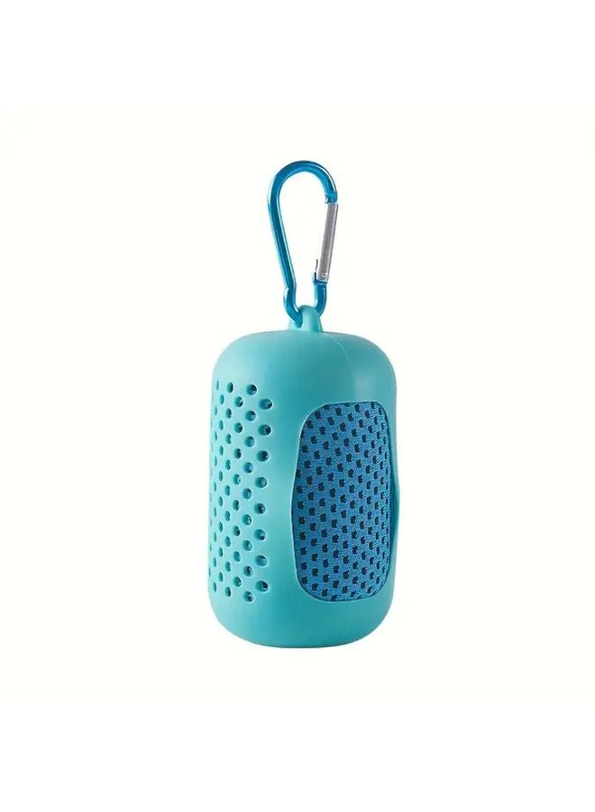Quick Dry Sport Towel Ultra Lightweight Breathable Polyester Camping Outdoor 1pc Random Color - Image 5