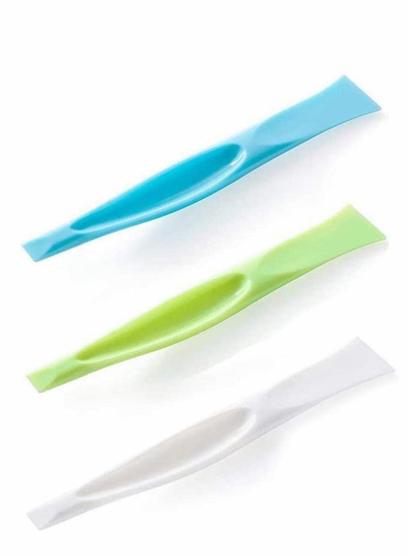 Y&D Cleaning Sc Tool Kitchen Plastic Multipurpose Stiff Grill Scratch Free Can Opener Sticker Label Remover Gum Bottle 3 Pcs  - Image 1