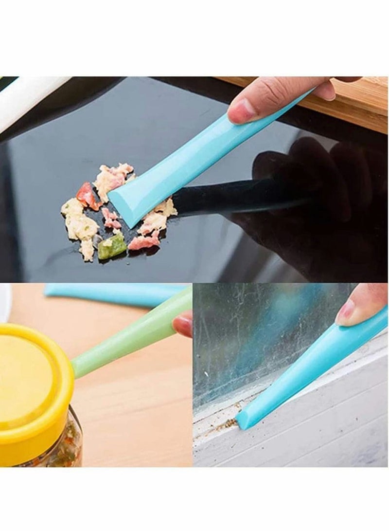 Y&D Cleaning Sc Tool Kitchen Plastic Multipurpose Stiff Grill Scratch Free Can Opener Sticker Label Remover Gum Bottle 3 Pcs  - Image 4
