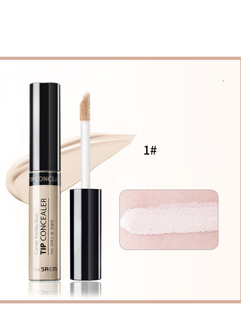 the SAEM Cover Perfection Tip Concealer Contour #01 Clear Beige - Image 1