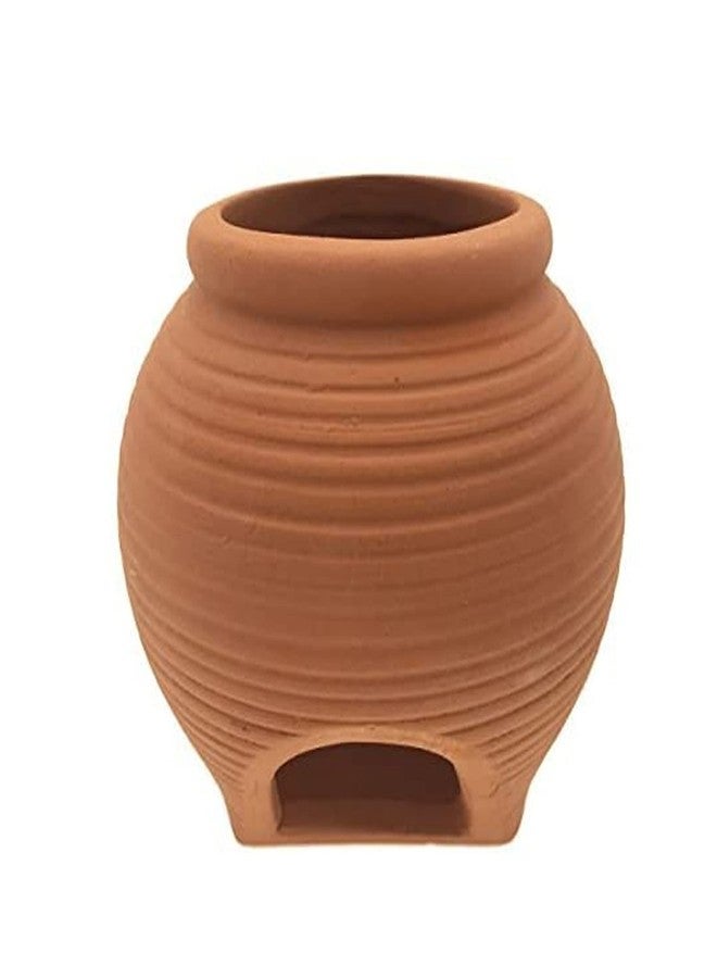 Saim Ceramic Jar Aquarium Decorations, Fish Tank Cave Breeding Cones Cave Fish Tank Ornaments for Amano Shrimp Cichlid Bonsai to Play, Hide and Rest - Image 1