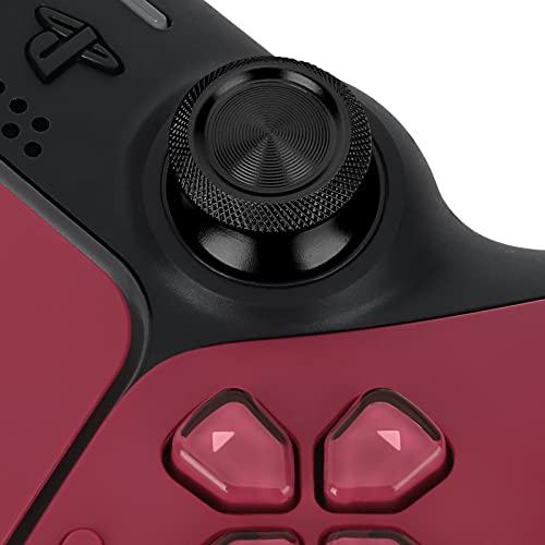 TOMSIN Metal Thumbsticks Replacement Kit for PS5 Controller – Aluminum Joysticks Accessories Compatible with PlayStation 5 Controller (Black) - Image 4