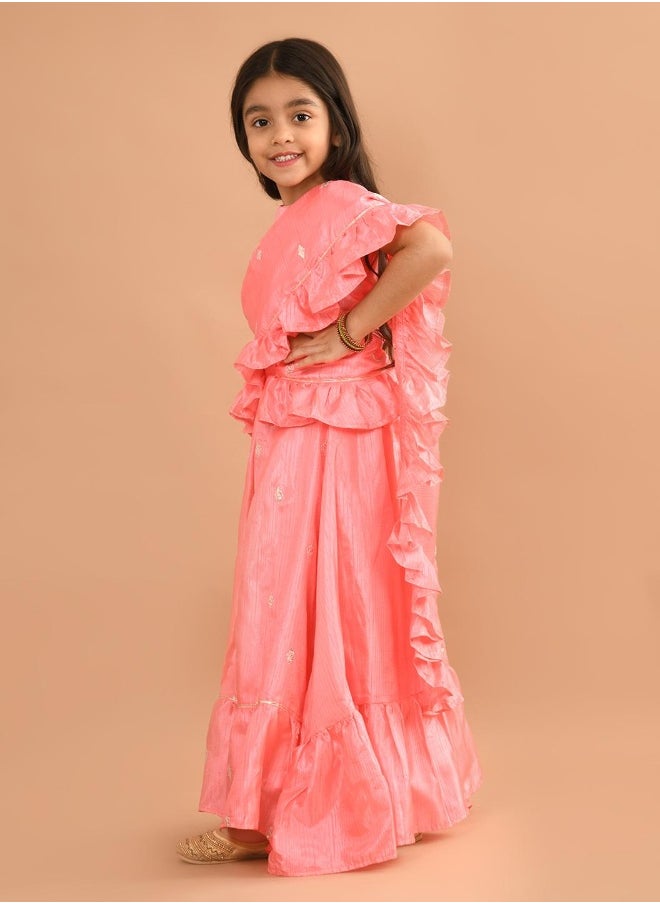LILPICKS - Lehenga Choli Set with Attached Dupatta - Image 1