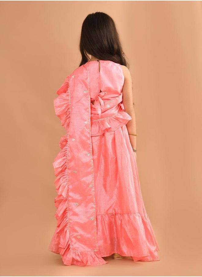 LILPICKS - Lehenga Choli Set with Attached Dupatta - Image 1