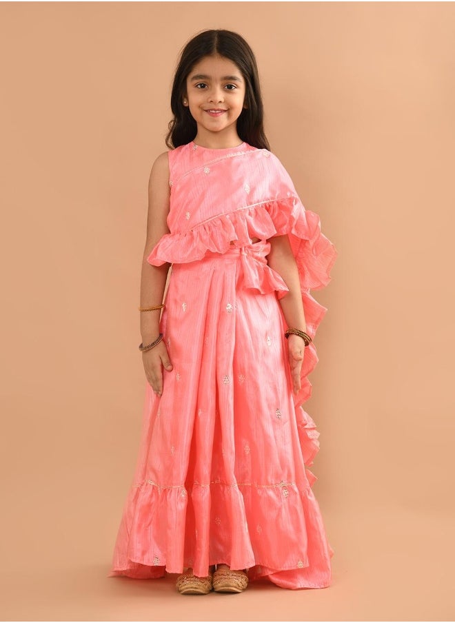 LILPICKS - Lehenga Choli Set with Attached Dupatta - Image 1