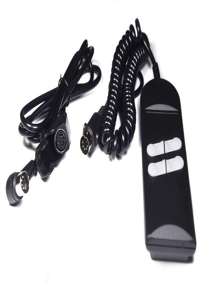 Okin 6 Button Control Handset with 5 pin Plug Fixed Power Recliner or Lift Chair - Image 3